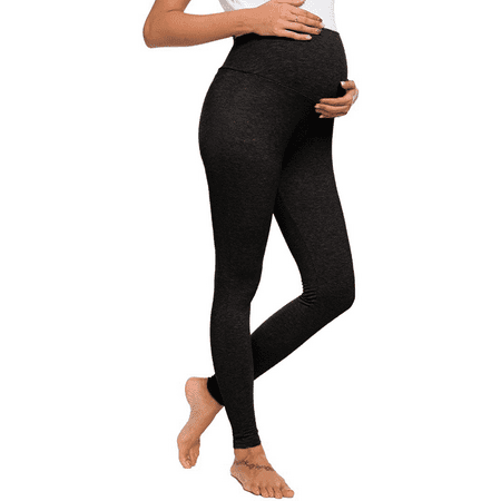 Gohope 2pcs Maternity Leggings Active Wear Over The Bump Pants ...