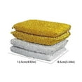Non Scratch Dish Sponge Dual Sided Kitchen Sponges For Dishes Long
