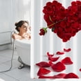 thumbnail image 3 of Valentines Shower Curtain, 70.87x70.87 inch Heart Shower Curtain, Bathroom Shower Curtain, Valentine Bathroom Decor, Love Shower Curtain, Home Bath Decor, Festive Shower Curtain, 3 of 5