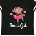 thumbnail image 4 of Inktastic Mimi Girl Ballerina Monkey Girls Toddler T-Shirt, 4 of 5