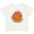 thumbnail image 3 of Inktastic Basketball Princess Tiara Girls Baby T-Shirt, 3 of 5