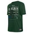 thumbnail image 2 of Men's New Era Hunter Green Milwaukee Bucks Enzyme Wash Oversized T-Shirt, 2 of 3