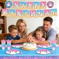 thumbnail image 1 of Rewenti Ice Cream Baseball Party Supplies Set for 10 Guests Includes Tableware, 1 of 6