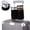 Black, variant on Heavy-Duty Adjustable Height Travel Luggage Cup Holder & Hands-Free Trolley Case Suitable for Suitcases,Durable Canvas Open-Top Holder for,Tea,Milkshakes, Commuting, Gym- for Trolley Case Attachment