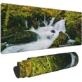 thumbnail image 5 of Autumn Creek -Mouse Pad, Big Desk Mat, Extended Gaming Mouse Pad, Mouse Mat with Non-Slip Rubber Base ＆ Stitched, 31.5 X 11.8 in Large Desk Pad for Keyboard, Mouse, Home and Office, 5 of 5
