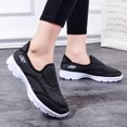 thumbnail image 1 of iTNHFP Espadrilles pour Femmes Mocassins Décontractés Respirants en Tissu Extensible, 1 of 3