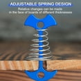 thumbnail image 4 of 10PCS Deck Anchor Pegs, Windproof Aluminium Alloy Fishbone Tent Stakes Spring Buckle, Portable Nail, 4 of 6