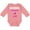 Mauve, variant on Inktastic Future Researcher in Training Scientist Boys or Girls Long Sleeve Baby Bodysuit