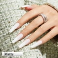 thumbnail image 5 of AZUREBEAUTY 18ML White Gel Nail Polish – Pure White Soak Off UV/LED Gel Polish for French Tips, High Gloss Solid White Nail Art Gel for DIY Manicure Salon Use, 5 of 9