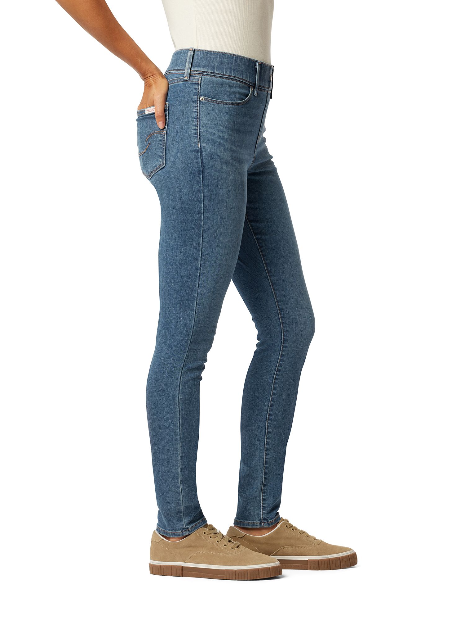 Levi Strauss Signature Women's Shaping Pull-On Skinny Jeans photo 2