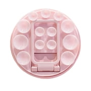 Suction Cup Phone Mount for Mirror, Strong Silicone Sticky Grip Holder for Selfies, Videos, and TikTok, 2.17in Portable Cell Phone Stand, Pink