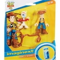 thumbnail image 5 of Imaginext Figures Featuring Disney Pixar Toy Story Forky & Woody, 5 of 5