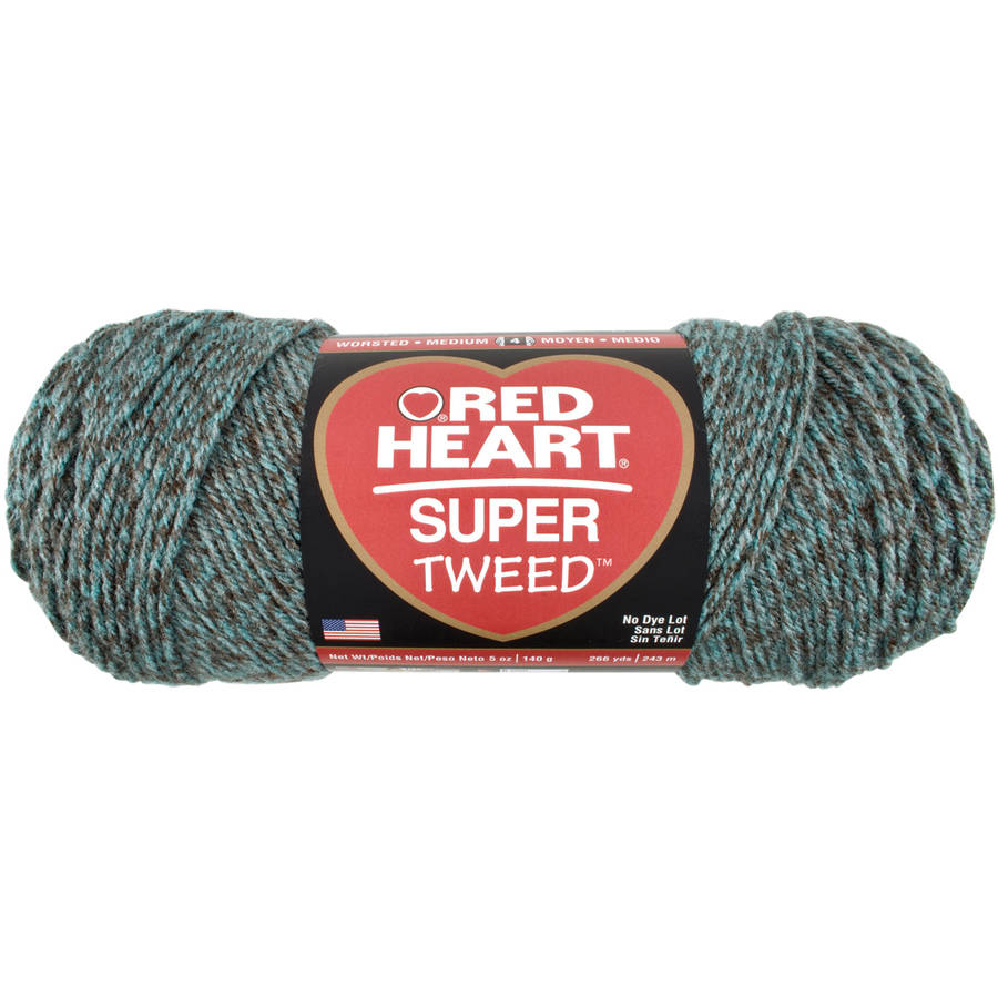Red Heart Super Tweed Yarn