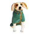 thumbnail image 2 of Toalla de baño para abrigo de secado para perros, material de microfibra, bata de baño para perros súper absorbente de secado rápido, absorción de humedad de secado rápido para mascotas con cuello y, 2 of 3