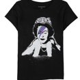 thumbnail image 5 of Elevenparis Womens Queen Elizabeth Graphic T-Shirt, Black, Medium, 5 of 5