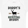 thumbnail image 4 of Inktastic Daddy Hunting Buddy Bow Hunter Boys Baby Bodysuit, 4 of 5
