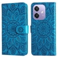 thumbnail image 1 of Funda tipo cartera GANGXUN para OPPO A5x 4G/5G , diseño girasol, cuero PU, soporte, cierre magnético, tarjetero, 1 of 5