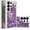 Purple, variant on REQO Bling Glitter Case for Samsung Galaxy S26 Ultra (Not S26), Soft TPU Sparkly Flowing Liquid Floating Clear Case for Women Girls Cover for Samsung Galaxy S26 Ultra