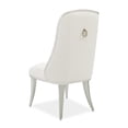 thumbnail image 5 of Michael Amini Penthouse Set of 2 Dining Side Chairs - Frosted Linen/Silver Mist, 5 of 13