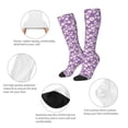 thumbnail image 6 of Lsque Daisies Flowers Printed Crew Socks Men's Women's LightWeight Thin Casual Calf Socks ,Knee High Socks,Cotton Socks, 6 of 9