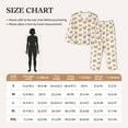 thumbnail image 5 of Uemuo Avocado Lovers Pattern Womens Pajama Sets,PJ Set for Women,Pajamas for Women Logo,Long Sleeve Pajama Set for Women,Soft Long Sleeve Top With Pants-Large, 5 of 9
