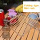 thumbnail image 2 of Folding Campfire Grill Portable StainlessSteel Camping Grill Grate, 2 of 5