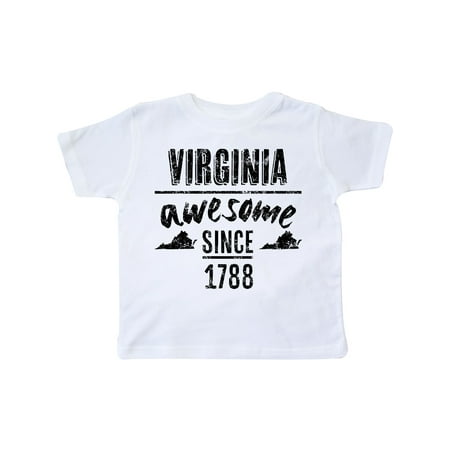 

Inktastic Virginia Awesome Since 1788 Gift Toddler Boy or Toddler Girl T-Shirt