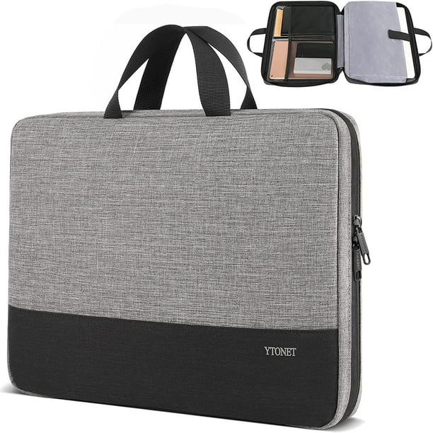 Estuche para computadora portátil Ytonet Funda para computadora portátil TSA 15.6 pulgadas Gris