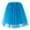 A-Sky Blue78, variant on Bibifish Womens Skirts Tulle Skirts Knee Length Skirts Solid Color Elastic Waisted Stylish Adult Tutu Dancing Skirts For Ladies