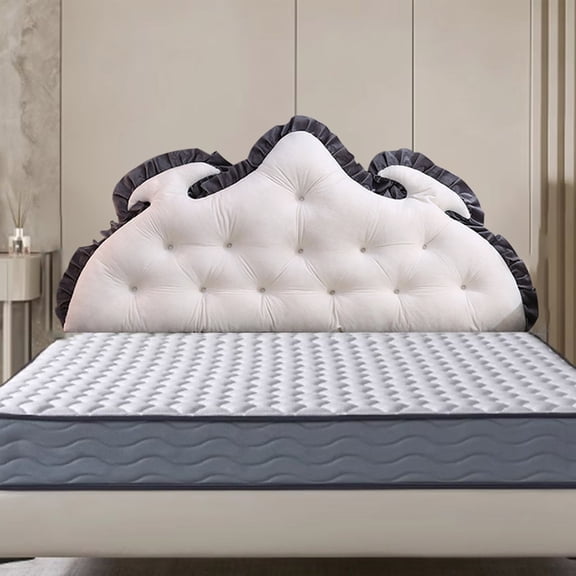 Lolynie Dragon Horn Backrest Pillow | Backrest Cushion For Sofa Bed Headboard Decor | Living Room Sofa Decor