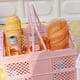 thumbnail image 4 of Folding picnic basket folding plastic picnic basket collapsible plastic basket storage basket Folding Picnic Basket Stackable Storage Box Plastic Grocery Shopping Basket with, 4 of 6