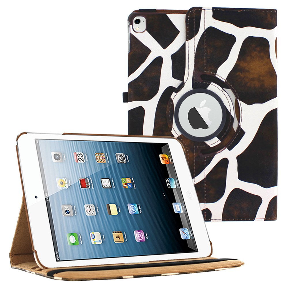 KIQ iPad Pro 11 Case, Premium PU Protection Leather Swivel Rotating