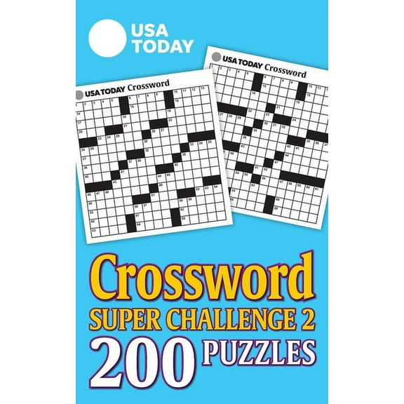 USA Today Puzzles USA Today Crossword Super Challenge 2: 200 Puzzles, (Paperback)