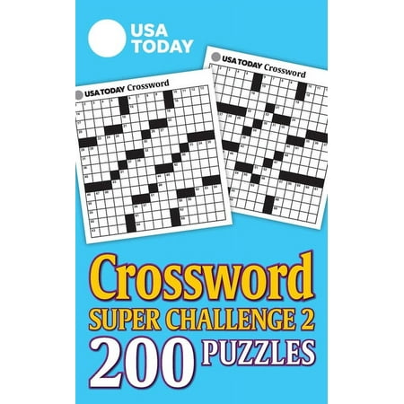 USA Today Puzzles: USA TODAY Crossword Super Challenge 2 : 200 Puzzles (Paperback)