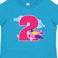 thumbnail image 4 of Inktastic 2nd Birthday Airplane Girls Pilot 2 Year Old Girls Toddler T-Shirt, 4 of 5