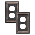 thumbnail image 1 of Pack de 2 fundas Outlet Dewenwils, metal, bronce envejecido, 12,5 x 8 cm, 1 of 8