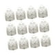 thumbnail image 3 of 12 piezas de cajas de almacenamiento de dulces Cajas de embalaje Jares Accesorios Favores de boda contenedores de bocadillos para eventos Suministros Cisne plateado, 3 of 8