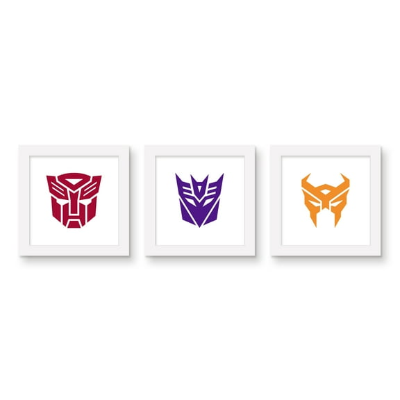 Gallery Pops Transformers: Rise of the Beasts - Icon Wall Art Bundle (3-Pack)