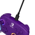 thumbnail image 3 of Open Box - PDP Afterglow Wave Wireless RGB Gaming Controller for Nintendo Switch / Switch Lite / OLED Model / Switch 2 – Rechargeable, LED Lighting, Purple, 3 of 4
