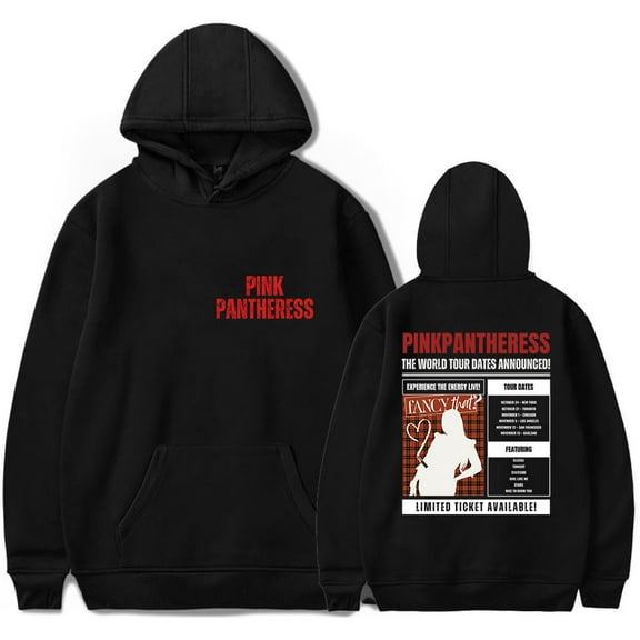 PinkPantheress Album Fancy That Tour Hoodie Men's Hip Hop Printing Pullover Hooded Sweatshirts