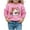 Pink, variant on YOUYEDIAN Halloween Sweatshirts for Toddler Girls Holiday Long Sleeve Pullover Pumpkin Bat Spider Print Sweater Shirt Loose Fit Round Neck Halloween Clothing Beige 3-4 Years