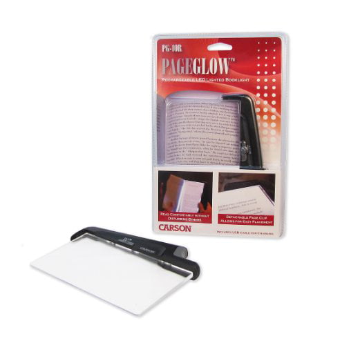 page glow led book light