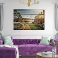 thumbnail image 5 of Colosseum in Rome Canvas Wall Art Picture Abstract Paintings Home Decoration for Bedroom Livingroom Framed Ready to Hang, 5 of 7