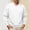 White, variant on Men Sweatshirts Fleece Warm Long Sleeve Shirts Casual V Neck Pullover Solid Soft Comfy Fall Winter Sweatshirts for Men