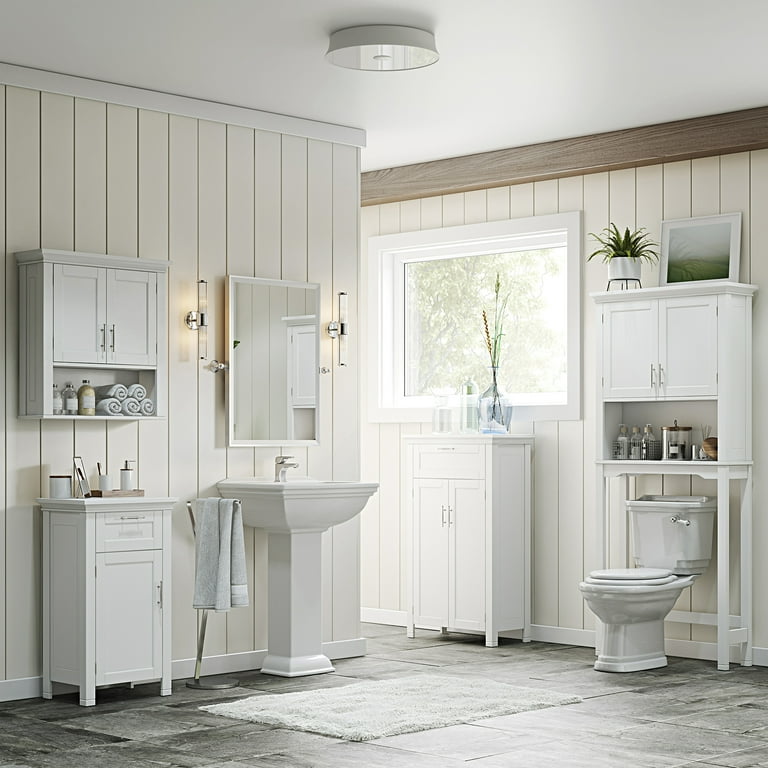 Jackilyn Solid Wood Wall Bathroom Storage Furniture Set Hokku Designs