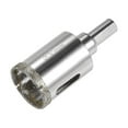 thumbnail image 1 of Unique Bargains Diamond Drill Bit 30mm Glass Hole Saws Core Drill Bit with Center Pilot Bit for Glass Ceramics Porcelain Tile, 1 of 4
