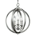 thumbnail image 2 of Feiss  Corinne 3-light Crystal Inlay Globe Pendant Silver Nickel, 2 of 2