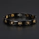 thumbnail image 3 of Hombres terapia masculina cuidado de la salud pulsera cadena joyería regalo circón pérdida de peso brazalete, 3 of 10