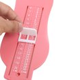 thumbnail image 4 of Foot Measuring Device Baby Kids Foot Length Measure Tool Shoes Size Measuring Gauge (Pink), 4 of 5