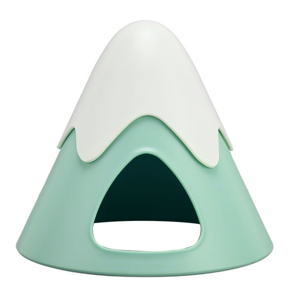 Oubit Snow Mountain Shape Hamster Hideout,Snow Mountain Shape Hamster Hamster Hideout Snow Mountain Small Pet Bed Professionally Tested